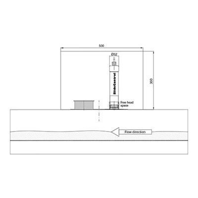 Envea SlideControl 2.0 contactloze flowmeting op air slides met microgolftechnologie proces